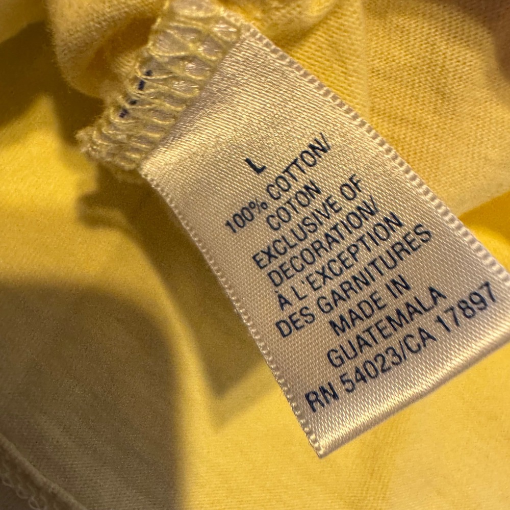Y2K Boho Girls Large Yellow Eyelet Halter Babydoll Top Old Navy Summer coquette - Picture 3 of 6